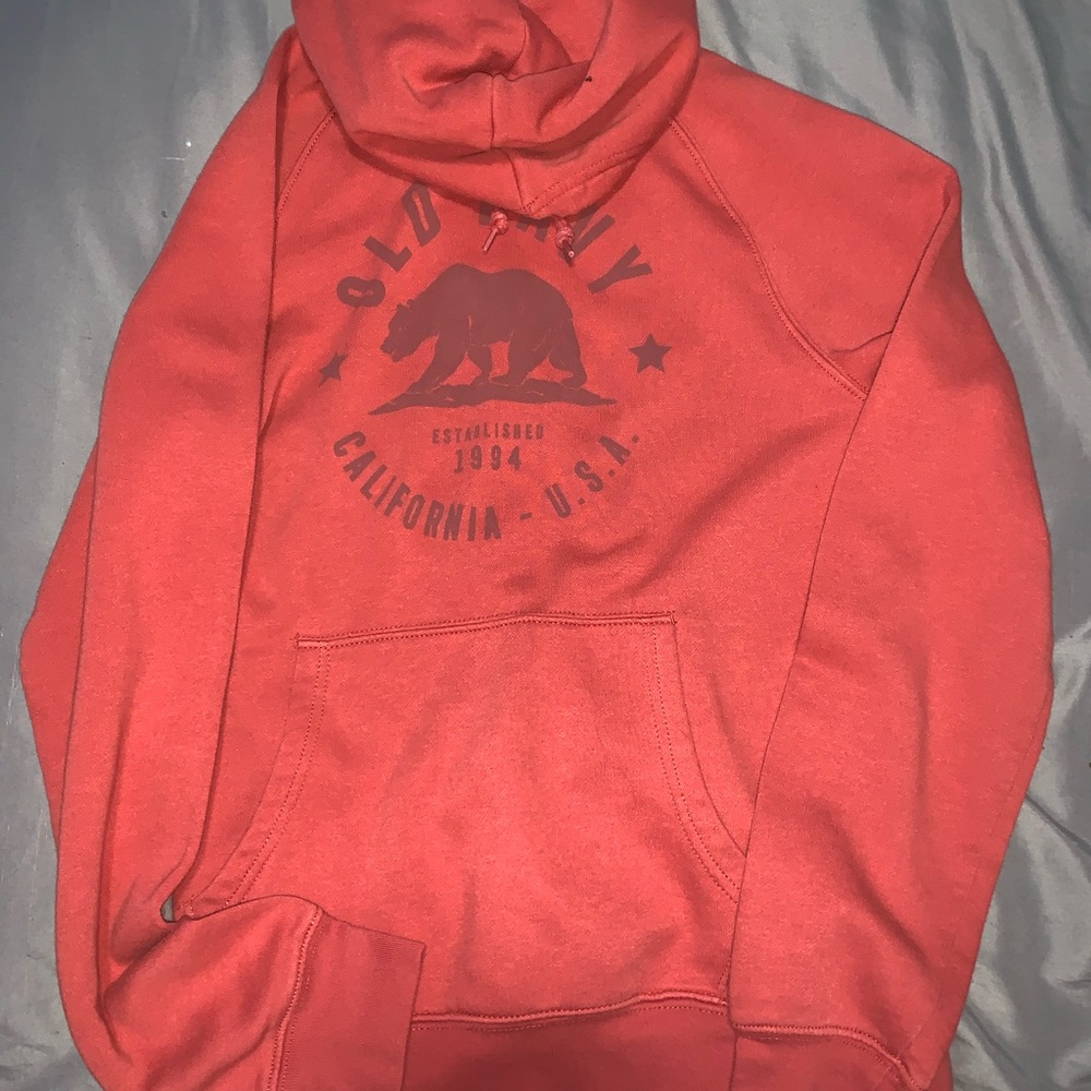 Red hoodie